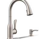 Kohler K-R23863-SD-VS Motif Kitchen Sink Faucet, Vibrant Stainless