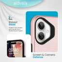 Phone Case Compatible with iPhone 17, Compatible with MagSafele, Has Undergone High-Drop Test, Arovides Anti-Drop and Anti-Collision Protection. Gold
