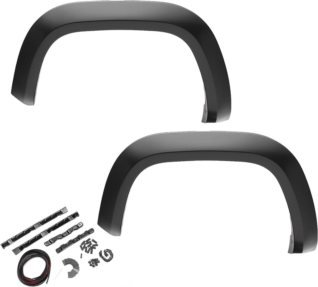 Bushwacker 20019-11 Ford Extend-A-Fender Flare - Front Pair