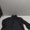 Womens Beach Cover Up Button Down Shirts Summer Cotton Gauze Tops Long Sleeve Bikini Swimsuit Size Small, Black 