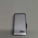 120W USB C Charger Block with 2 Built-in Retractable Cables,4-in-1 GaN IV Foldable Plug Wall Charger Fast Charging Station,PD 65W Laptop Adapter for MacBook/iPad,iPhone 17/16/15/14,Galaxy,Android etc