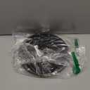 MAGJIUKE Microwave Splatter Cover & Silicone Mat  Collapsible, Vented, Reusable Food Guard and Plate Cover with Heat-Resistant Trivet for Pots, Pans, and Kitchen Counter, Black