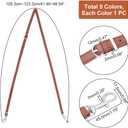 PH PandaHall Cross Body Strap for Purse, 5 Colors, 41-48 Inch Adjustable, Length 41~48 Inches