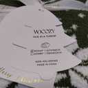 Super Soft Christmas Throw Blanket for Couch Bed, Fuzzy Fluffy Fleece Cozy Like Chenille, Cute Tree Deer Snow Pattern, Thick and Warm for Winter, Green and White, 
Twin 60x80 inch