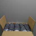 Trlyc Spandex Folding Chair Covers 100 Pcs Universal Fitted Stretchy Dining Chair Slipcovers for Wedding Party Banquet Flat-Front Chair Cover (Black)