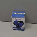 Travel Pillow, Upgrade Airplane Pillow for Long Flight, 360° Support Headrest, Comfortable Travel Neck Pillow with Sleep Eye Masks, Portable Airplane Travel Essentials, Stop Bobblehead, Black