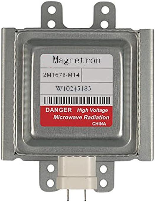 New 5304480636 W10245183 Microwave Magnetron for KitchenAid Whirlpool Microwave Oven Repair Part Replace 8205650 2M167B-M16 10QBP0232 Magnetron