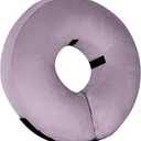 Tonqixope Inflatable Dog Cone CollarSoft Protective Cone for Dogs After Surgery,Dog Donut Collar for Large Medium Small Dogs and Cats (Purple Gray,Large)