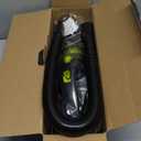 Auto Joe ATJ-V501 12-Volt Portable Car Vacuum Cleaner w/16-Foot Cable, Interior Auto Detailing Accessory Kit, HEPA Filter x2 and Storage Bag, Green