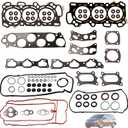 Head Gasket Set, 3.5L, HS26509PT Fit for for Honda Accord Odyssey 2008-2017 Pilot Ridgeline 2009-2014 Crosstour 2012-2015, for Acura RDX TL TSX 2010-2013 3.5L V6(57pcs)