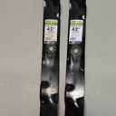 Maxpower 561811B 2 Set of 3-N-1 Blades for Many 42 in. Cut John Deere Mowers, Replaces OEM #'s GX22151 and GY20850