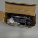 suptek Large Wall Outlet Shelf,Home Wall Shelf Organizer for Outlets,Perfect for Bathroom Kitchen,Bedrooms,Ideal for Cell Phone Speaker up to 20lbs,with Cable Management and Detachable Hooks (S3XLB) (Black)