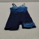 ATTRACO Women's Boyleg Sport One Piece Swimsuit Athletic Swimwear Training Bathing Suit (Medium, Ocean Wave Blue)