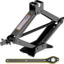 IMAYCC Scissor Lift Jack, Compact Car Jack Kit for Auto SUV, RV, MPV with Smart Ratchet Design, Heavy Duty Tire Changing Kit Lifting 2 Ton (4409 lbs) Tire Jack.