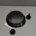 Chicken Shredder Tool Twist: 2025 Pro Food-Grade Visible Meat Shredder with Strong Anti-Slip Base, Ergonomic Handle, Chicken Breast Shredder, Suitable for Pork Beef Chicken - Black