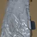 HYLEORY Heated Electric Blanket Throw, 2-Layer Cozy Warm Flannel 50" x 60", Heating Blanket with 9 Heating Levels, 2/4/6/10 Hours Auto Off, Fast Heating Winter Blanket, Light Grey