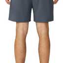 baleaf Men's 5" Running Athletic Shorts Zipper Pocket for Workout Gym Sports Lightweight Quick Dry Gray, Size L