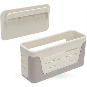 Clorox KeptClean Expandable Sink Caddy, one size, Almond Cream