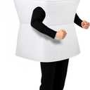 Halloween Toilet Costume Cosplay Adult Fun Reusable Portable Cute Polyester Cosplay for Halloween Costume Cos Themed Parties One Size