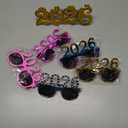 5PCS 2026 Plastic Eyeglasses Happy New Year's Eve Glasses Graduation 2026 Party Photo Props Supplies