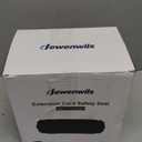 DEWENWILS 6-Pack Outdoor Extension Cord Safety Cover, Water-Resistant Seal Housing with 4 Latches, Adjustable Compartment for AWG 12/14/16 Cords, Protect Christmas Decoration Lights and Plugs, Black