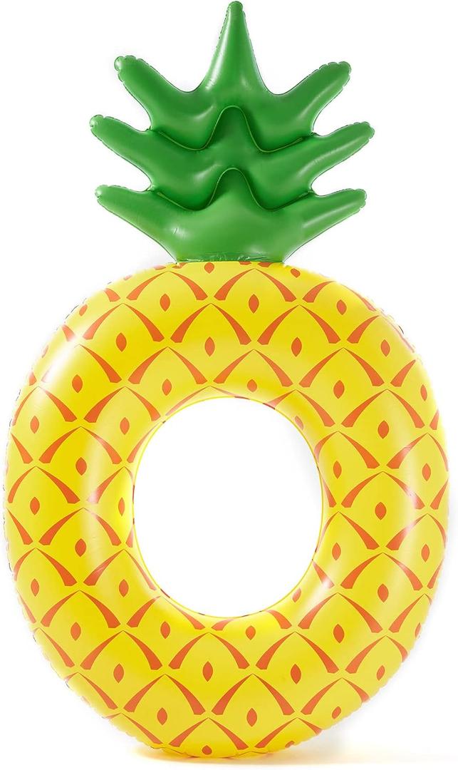 Large Inflatable Pineapple Pool Float for Adults