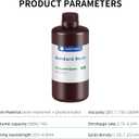 ANYCUBIC 3D Printer Resin Bundle, 405nm High Precision Fast Curing UV Photopolymer Resin for LCD 3D Printing, White+White, 2kg