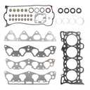 HS9915PT1 1.6L Cylinder Head Gasket Set Compatible with 1996-2000 Honda Civic GX Hx Cx Dx Lx EX Del Sol, MLS Head Gasket Kit Replaces# HS9915PT1-1 HS1400HBS