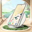 i-Blason for Samsung Galaxy S23 Ultra Case with Built-in Screen Protector, [Magnetic Charging] [Support Fingerprint ID], Full-Body Slim Phone Case for Samsung Galaxy S23 Ultra 6.8", Flower Paint