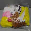 Newcotte 6 Pcs Kids Costume Hats Animal Hats Set Plush Fun Animal Headgear for Adults Teens Theme Party Christmas Halloween