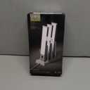 EZVALO Under Cabinet Lighting with Charging Station, Rechargeable Motion Sensor Light Indoor, Dimmable Closet Lights Wireless, 6500K, Motion Activated Under Counter Lights for Kitchen,Pantry(3 Pcs) (Cool White)