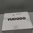 YUDODO Pet Sling Carrier for 5-9 lbs Small Dogs & Cats  Hands-Free Puppy Carrier with Safety Hook, Large Zipper Pocket, Soft Breathable Mesh, Adjustable Strap & Reflective Strip (Black 1.0 M)