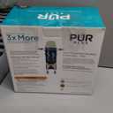 PUR Plus 11-Cup Water Pitcher, 1 Lead-Reducing Filter, Cleaner, Great-tasting Water, Dishwasher Safe, Powerful Filtration, Filter Change Light Indicator, LockFit Cap Design - Smoke (Black)