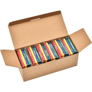 Madisi Crayons Bulk Pack, Regular Size, 4 Colors, 60 Packs, 240 Count