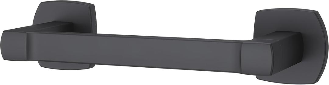 Pfister Deckard Wall Mounted Toilet Paper Holder Matte Black BPHDA1B