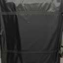 KoolerThings Baby Bassinet, Bedside Sleeper for Baby, Easy Folding Portable Crib with Storage Basket for Newborn, Bedside Bassinet, Comfy Mattress/Travel Bag Included (Bassinet) (White & Gold)