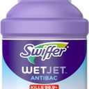 Swiffer WetJet Antibacterial Solution Refill for Floor Mopping and Cleaning, All Purpose Multi Surface Floor Cleaning Solution, Fresh Citrus Scent, 1.25 Liters