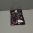 Rago 1294 | Open Bottom Girdle Extra Firm Shaping | Zipper + Hook Closure | Classic Vintage Control | USA MADE (Red/Black), Size 30/L