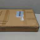 LEWIS&WAYNE Large Rectangular Block Planter Box Handmade Wicker Tall Planters for Outdoor Plants with Removable Liners Modern Planter for Indoor Outdoor Patio Deck - Black, 36''x12''x16''