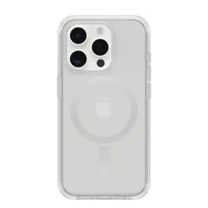 OtterBox - Symmetry Series Hard Shell for MagSafe for Apple iPhone 15 Pro - Clear