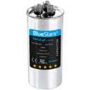 [UL Listed] BlueStars 70+10 uF 70/10 MFD 5% 370V/440VAC Dual Run Start Capacitor Air Conditioner CBB65 50/60Hz, 10000AFC - for AC Unit Fan Motor Start or Heat Pump or Condenser Straight Cool