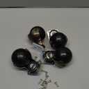 2 Inch Ball Furniture Caster Wheels, Brass Casters Set of 4, Plate Swivel Castor Wheels for Furniture, Kitchen, Cabinet, Table, Max Load Capacity 400 LBS(with Screws)