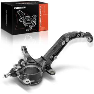 A-Premium Front Left Suspension Steering Knuckle with Ball Joint Compatible with Honda Accord 1998 1999 2000 2001 2002 2.3L, Coupe/Sedan, Driver Side