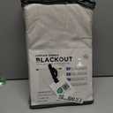 100% Blackout Shield Linen Blackout Curtains for Bedroom 84 Inches Long, Back Tab/Rod Pocket Living Room Drapes, Thermal Insulated Blackout Curtains 2 Panels Set, 50" W x 84" L, Cream