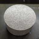 Linon Gold Capiz Mosaic Kiro Coffee Table, 30 in x 30 in x 17 in