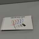 RUISHINE Battery Powered LED Strip Lights 13.2ft, LED Lights Battery Operated Color Changing Music Sync App Remote Control RGB USB Led for TV, Party, Room Decoration