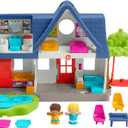Fisher-Price HCJ46 Little People Playhouse, Educational Game for Toddlers and Preschoolers, Ages 1-5, German