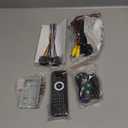 Wireless Double Din Car Stereo Works with Apple Carplay,7 Inch HD 1024 * 600 Touchscreen with Bluetooth 5.1,FM Car Radio,GPS Navigation,Backup Camera,Android Auto,Voice Control,USB/AUX/TF/SWC