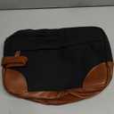 Toiletry Bag with Hanging Dopp Kit for Men, Water Resistant, Large Capacity Canvas Shaving Bag Perfect for Travel Toiletries Accessories - 10 Inch - Black