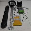 26-Inch Hedge Trimmers Cordless with Battery 60V Electric Bush Trimmer 2.5Ah Battery Power Heavy Duty Trimmer Brushless|Dual Action Steel Blades|1" Cutting Capacity for Shaping Hedges Shrubs